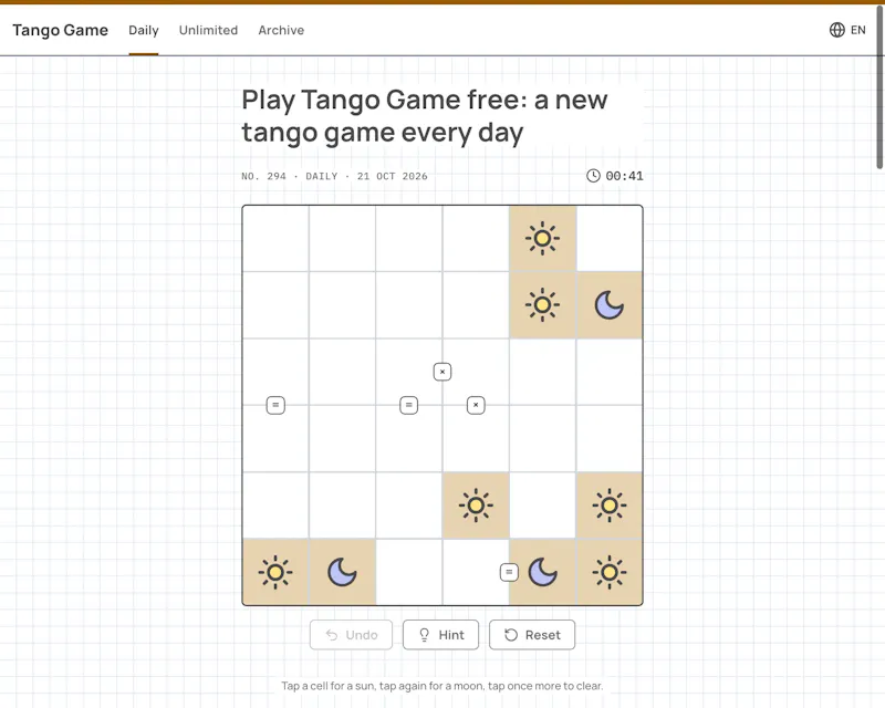 Tango Game screenshot 2