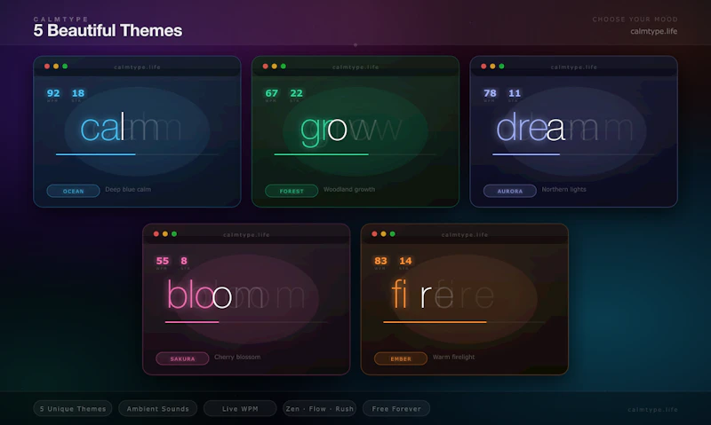 CalmType screenshot 2