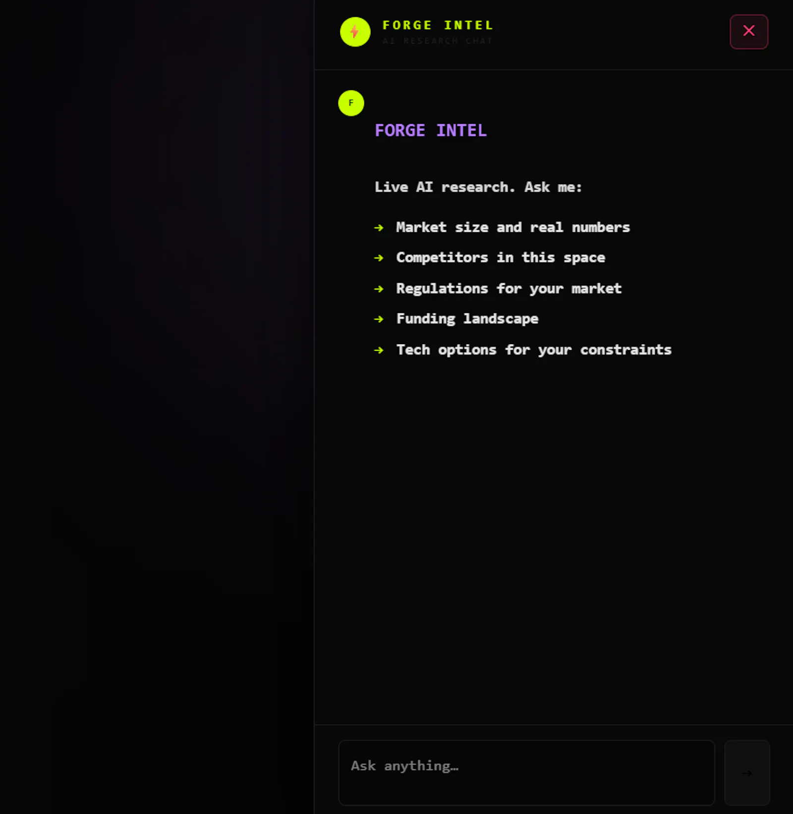 FORGE — Royal Idea Engine for Founders screenshot 3