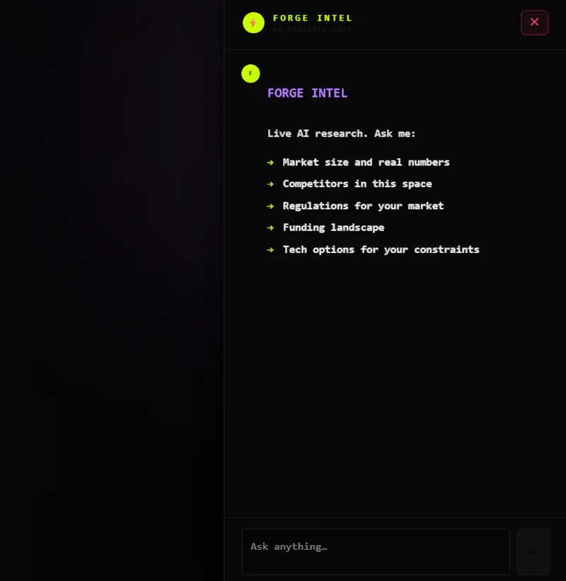 FORGE — Royal Idea Engine for Founders screenshot 3