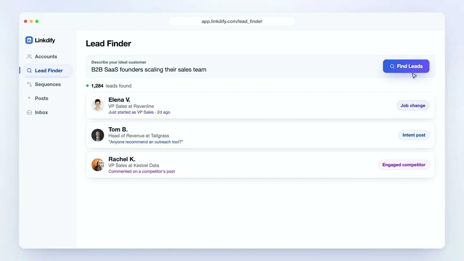 Linkdify screenshot 1 (video preview)