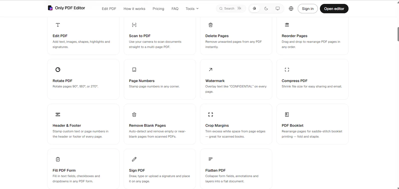 Only PDF Editor screenshot 2