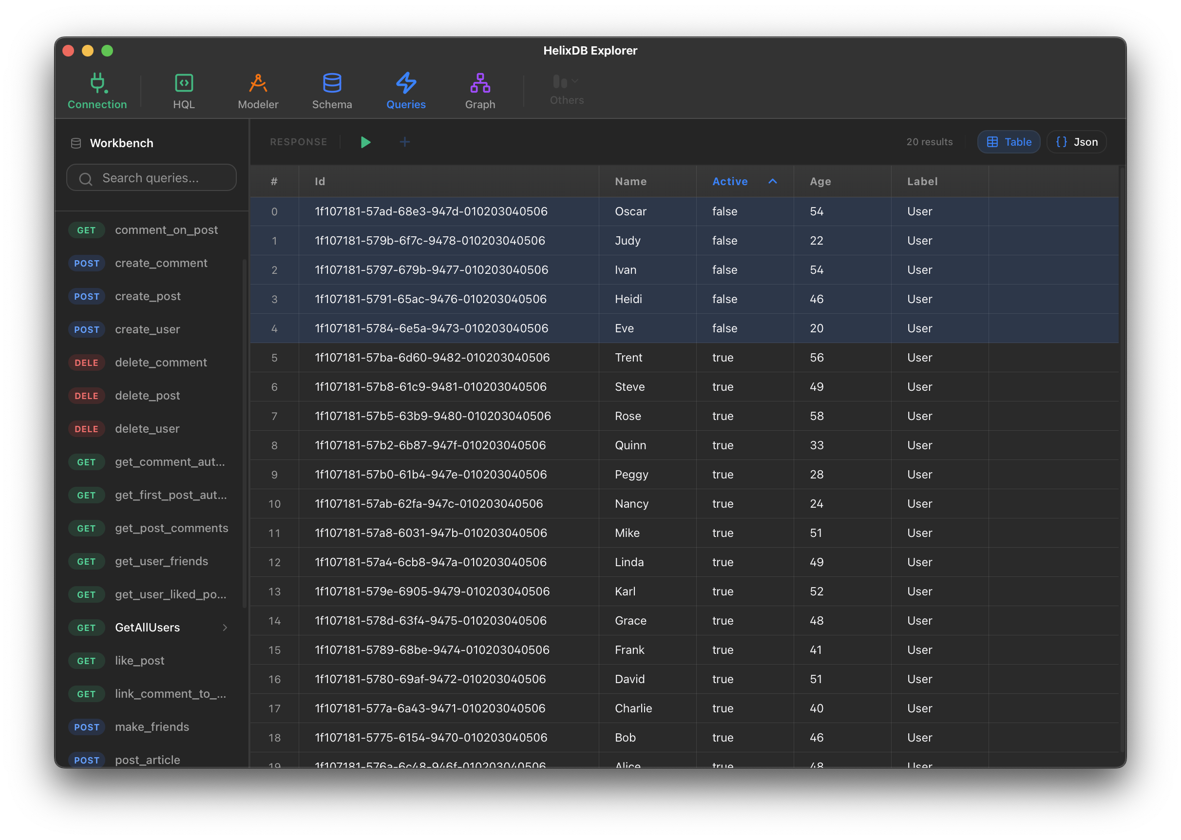 HelixDB Explorer - Screenshot 3 showing product features and functionality