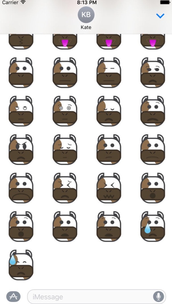 eMOOjis - cow emojis gallery image