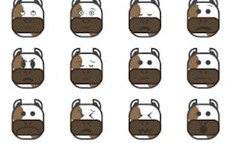 eMOOjis - cow emojis media 1