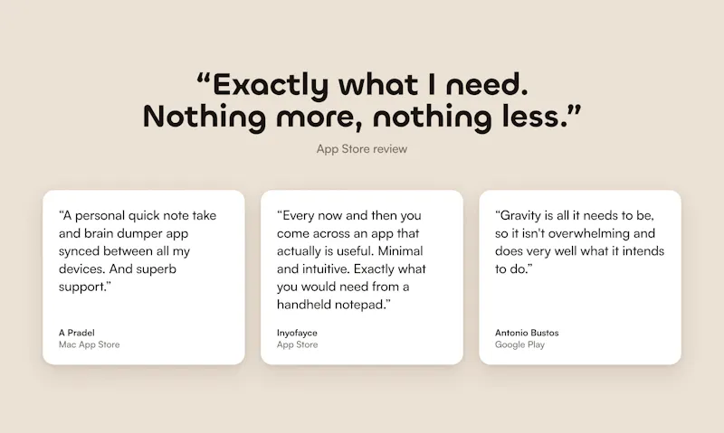 Gravity Notes screenshot 8