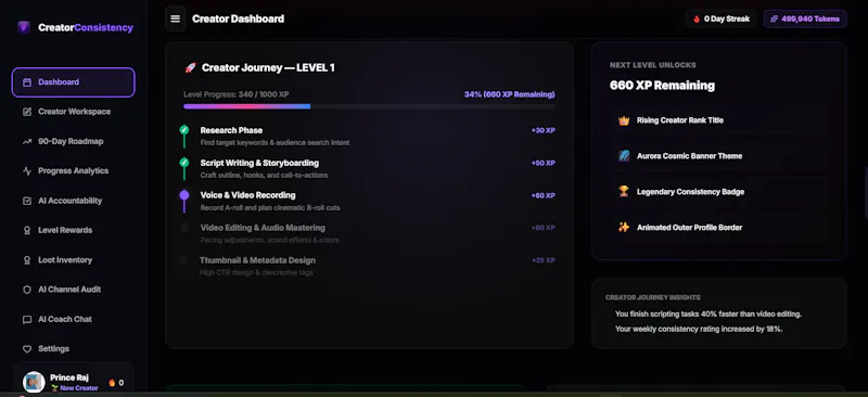 Creator Consistency screenshot 6