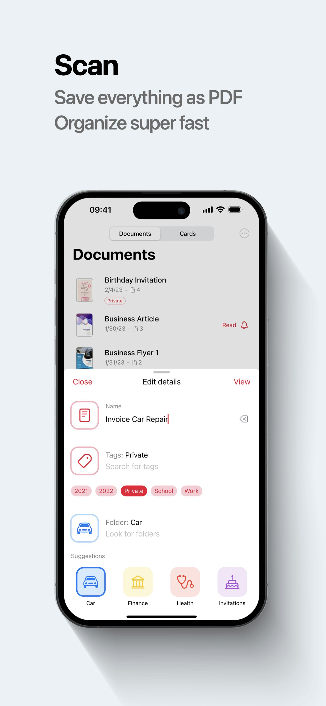 Média Captiser l'application - Application avancée de gestion des documents pour vos appareils Apple 2