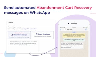 WhatsApp Automation for Shopify gallery image