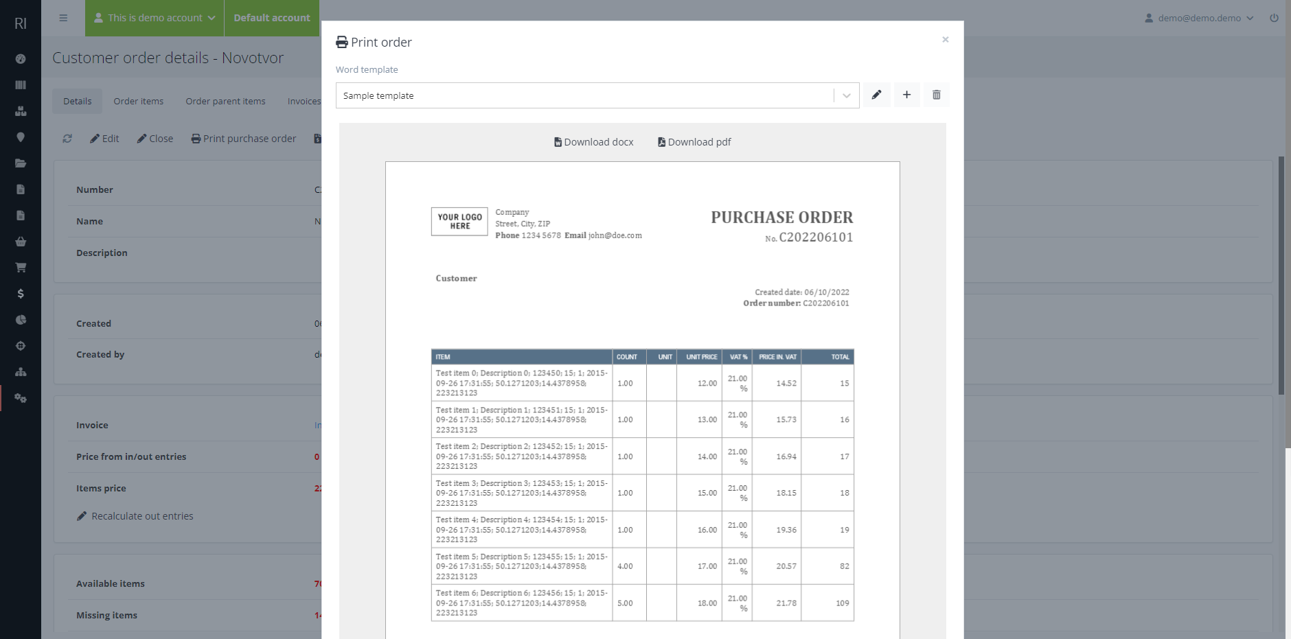 Rainventory - Inventarismanagement -app media 7