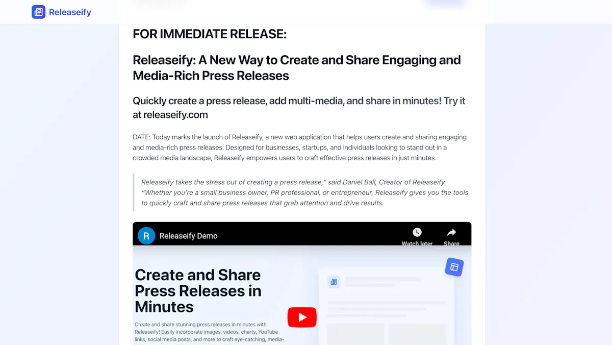 Releaseify