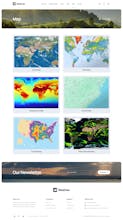 Weather Forecast Website Template Nextjs gallery image