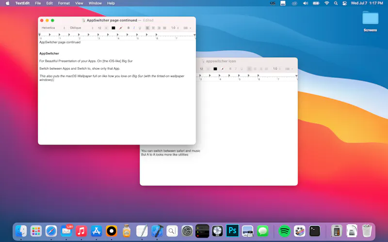AppSwitcher screenshot 1