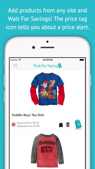 Wait For Savings gallery image