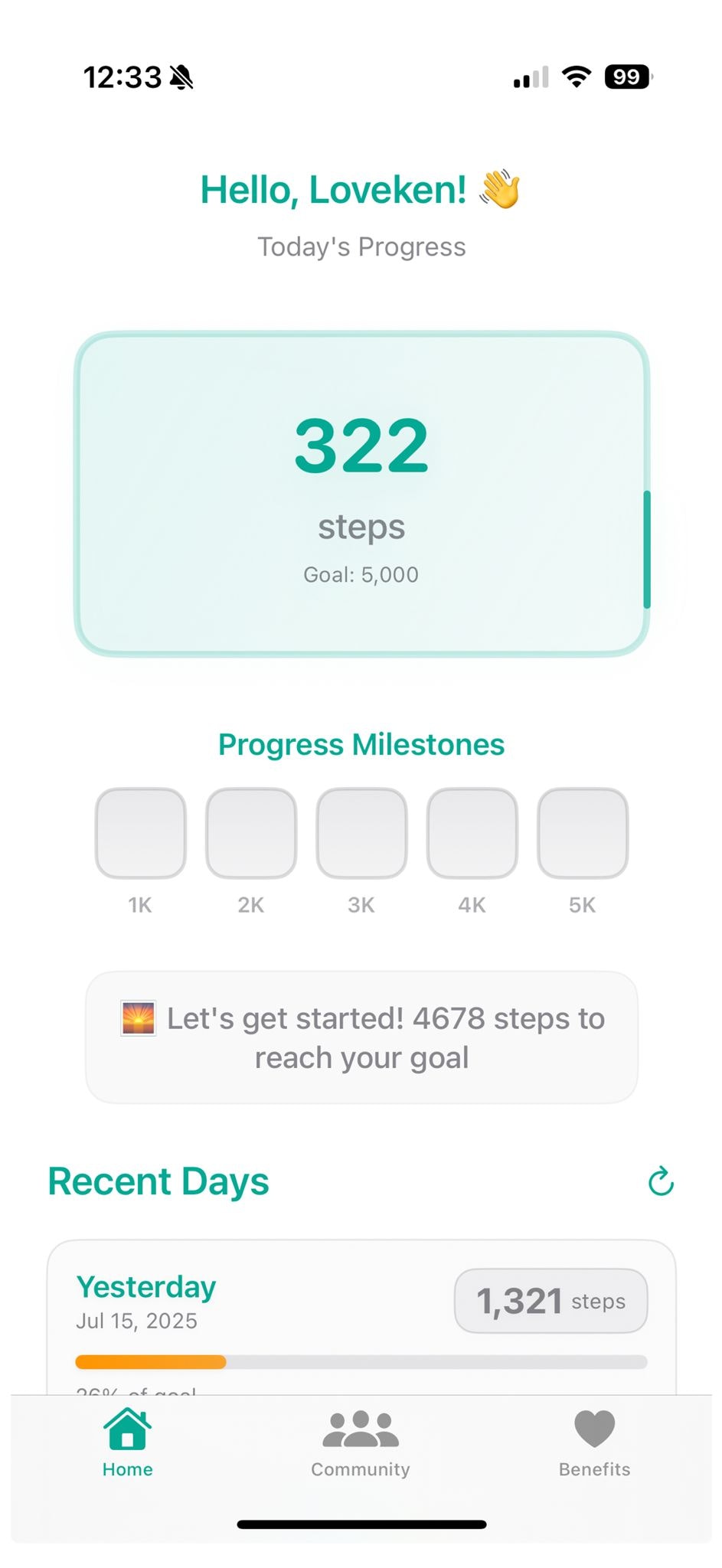5000 STEPS DAILY CHALLENGE gallery image