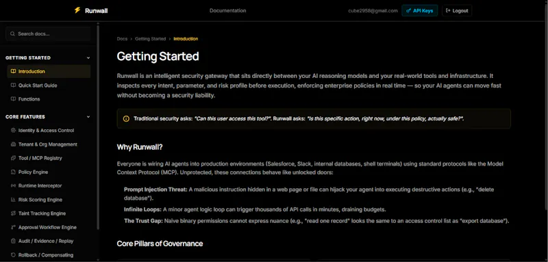 Runwall screenshot 3