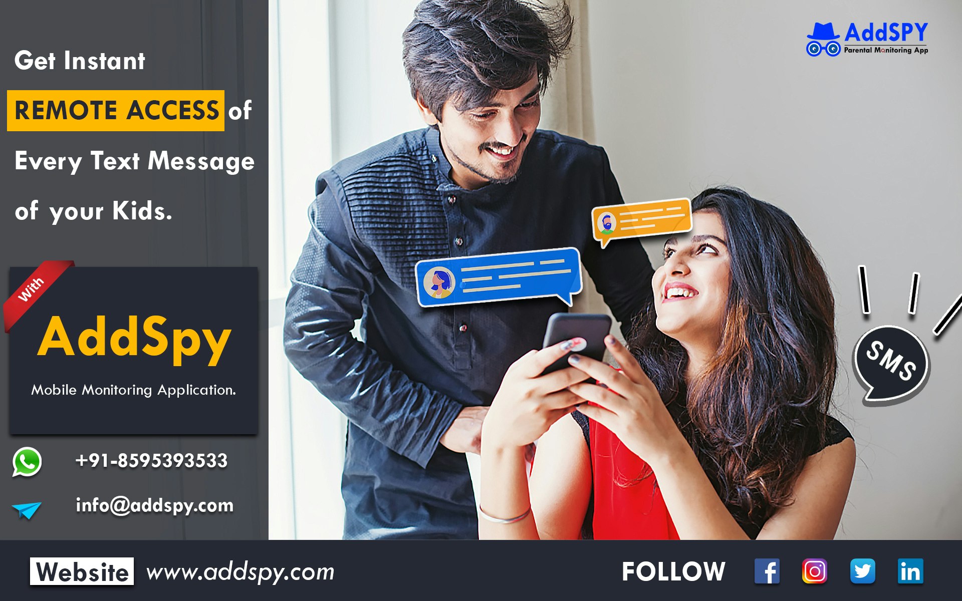 SMS TRACKING APPLICATION