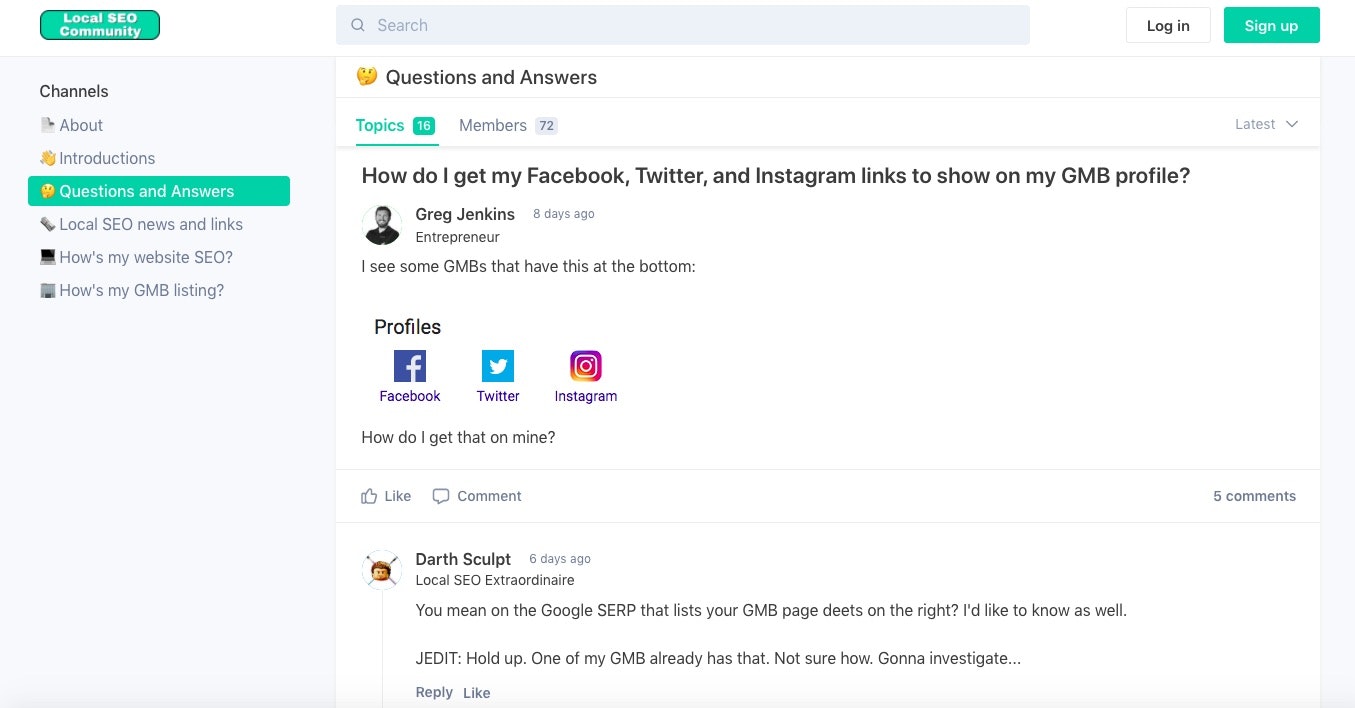Local SEO Community gallery image