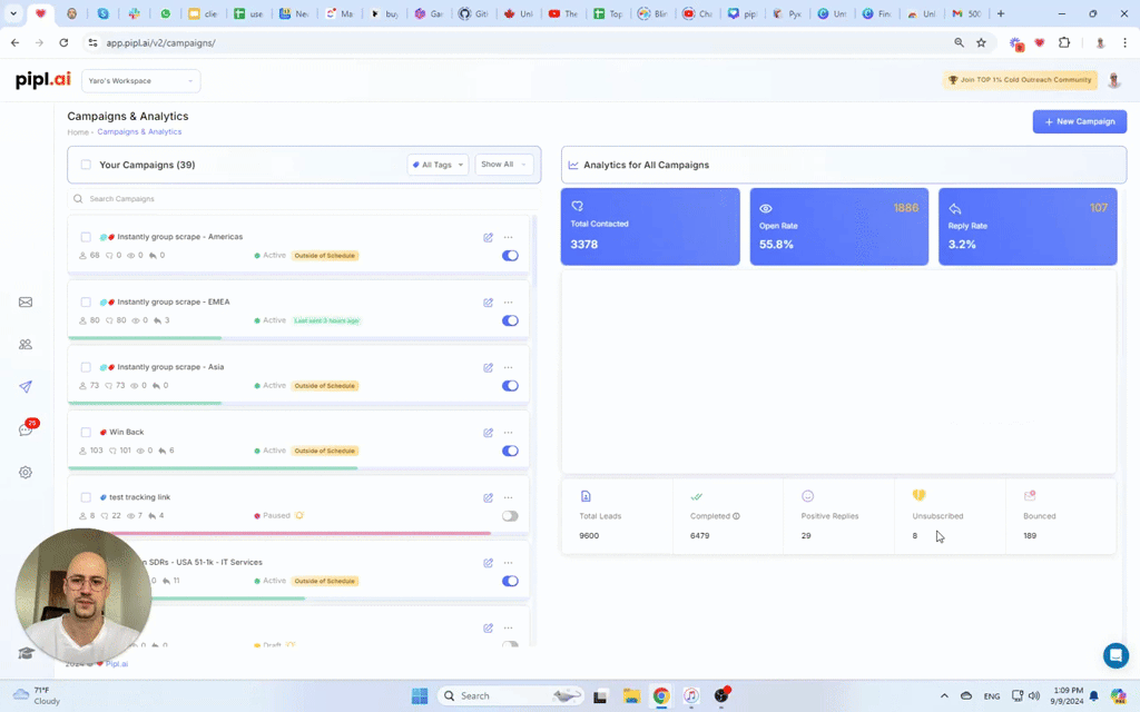 startuptile pipl.ai 2.0-Close 5x more deals with AI-powered cold outreach