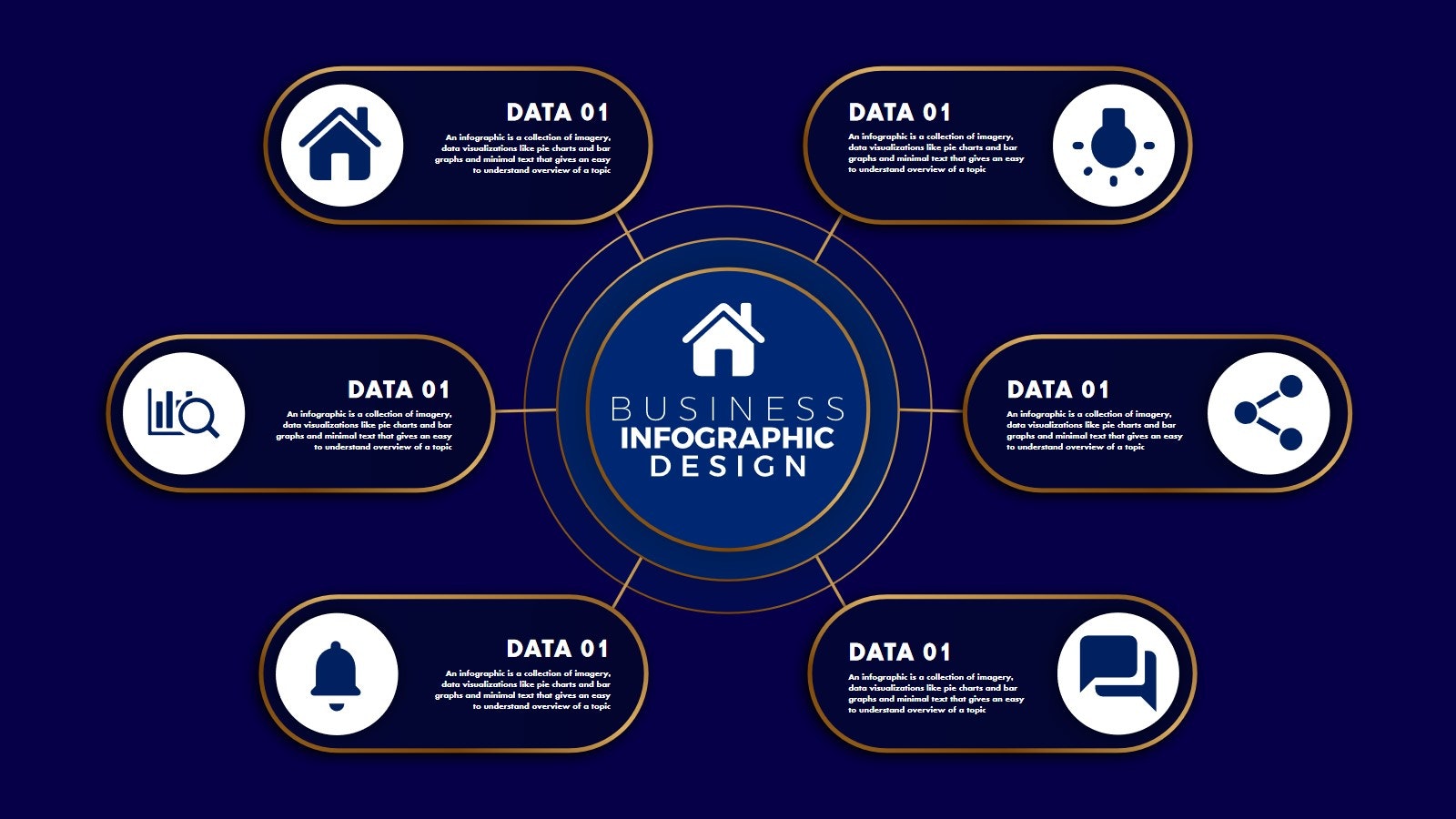 Luxury Business infographic Template gallery image