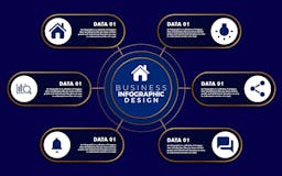 Luxury Business infographic Template media 3