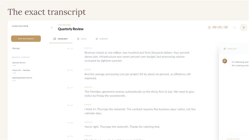 sidechained screenshot 1