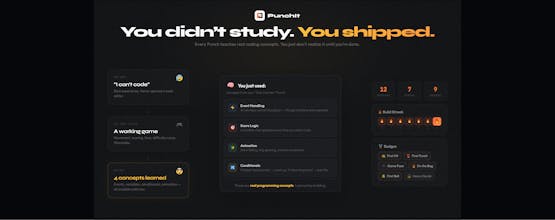 PunchIt — Vibe Coding for Newbies gallery image