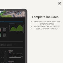 Notion Finance Tracker gallery image
