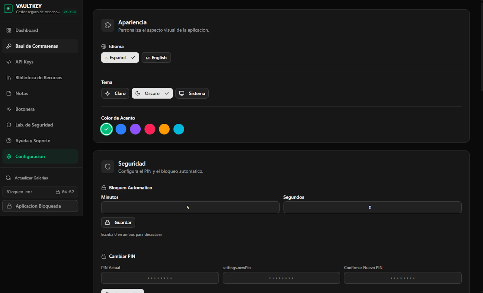 VAULTKEY screenshot 5