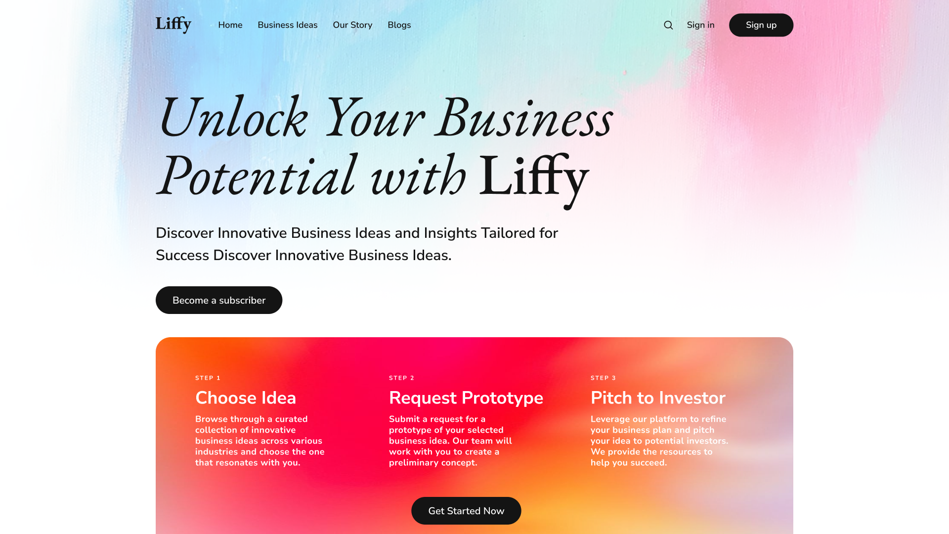 Liffs - IT Business Ideas Hub: 🚀 Betuig uw ondernemersvisie media 1