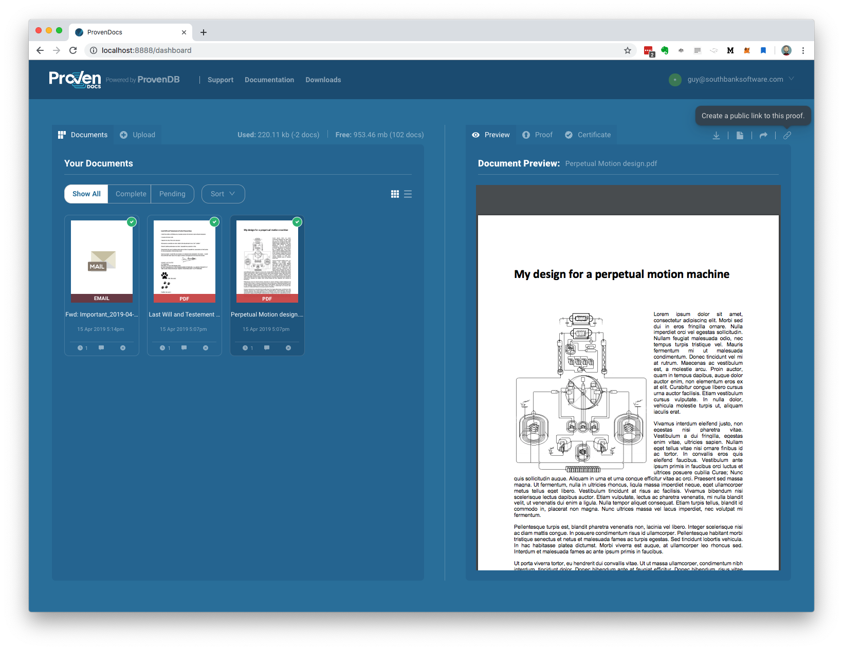 ProvenDocs gallery image