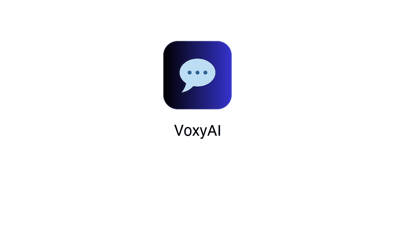 VoxyAI - Main product screenshot demonstrating key features and user interface