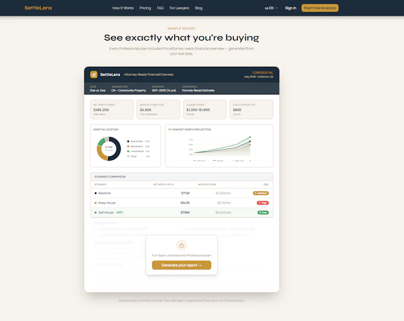 SettleLens screenshot 3