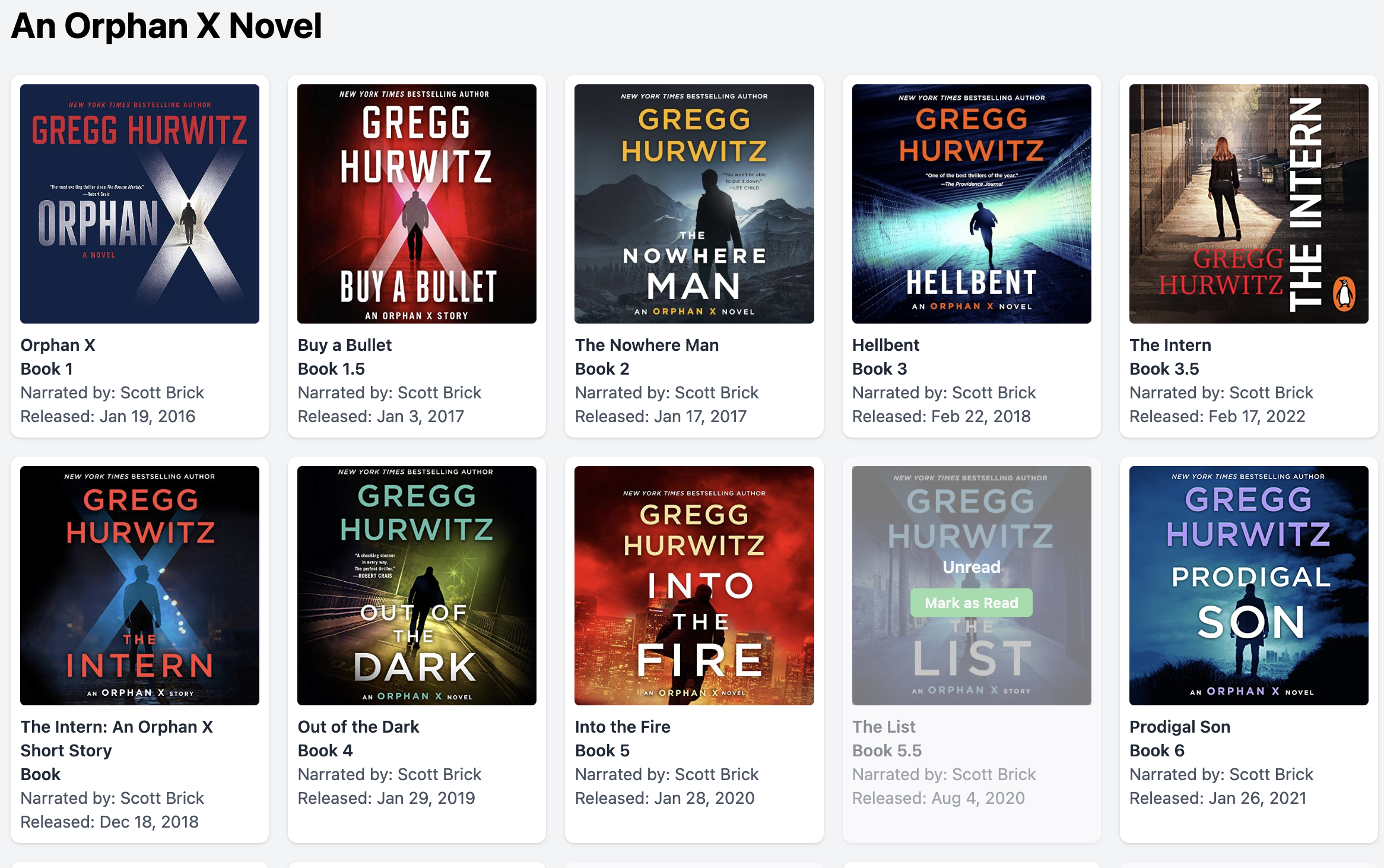AudiobookLog — Track Your Listening gallery image