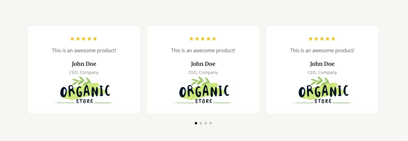 Webdevez Testimonials Slider (Elementor) gallery image