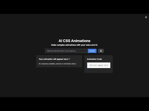 AI CSS Animations gallery image