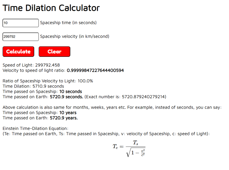 Einstein Calculators gallery image