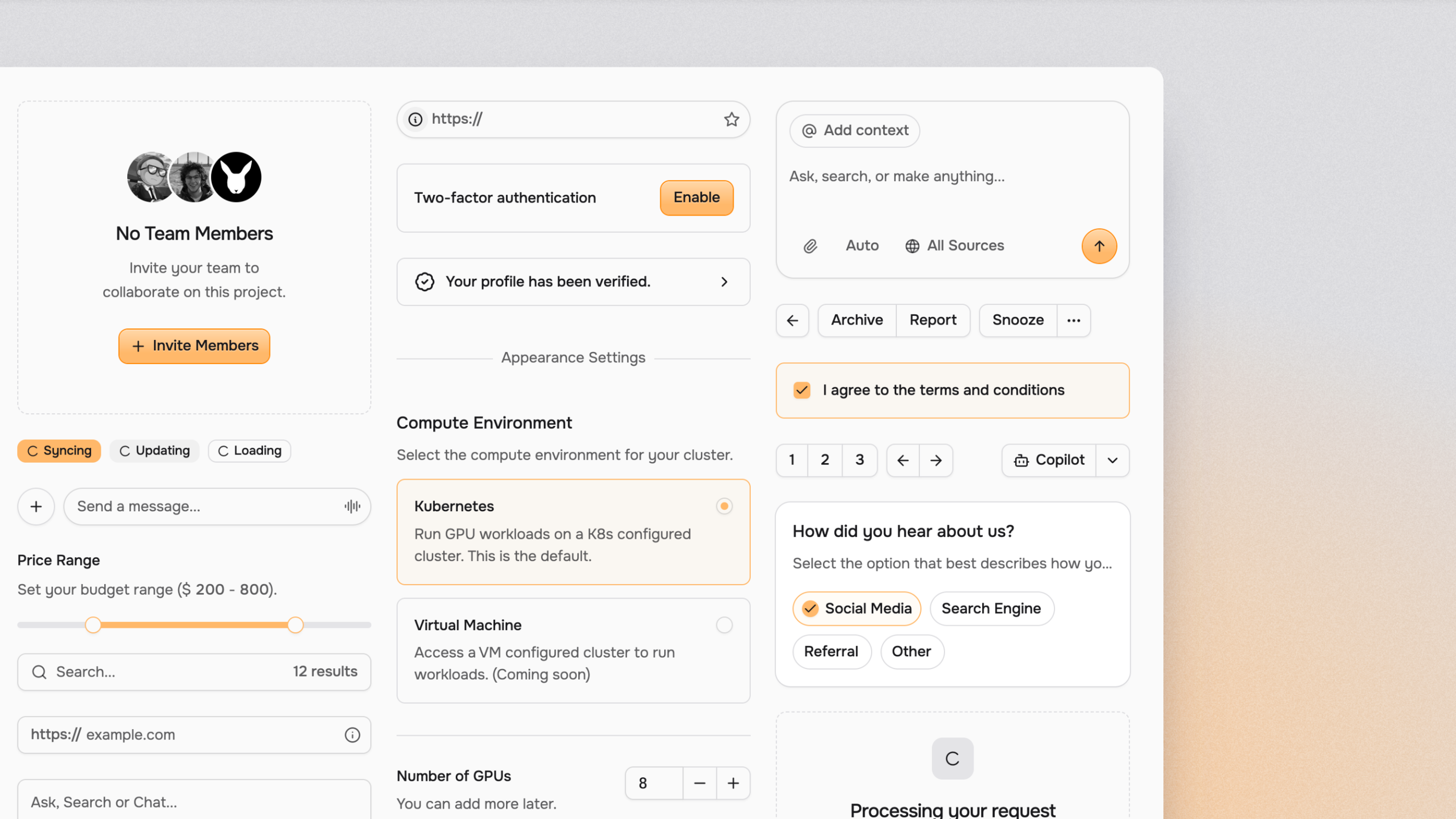 Smart shadcn/ui theme generator gallery image