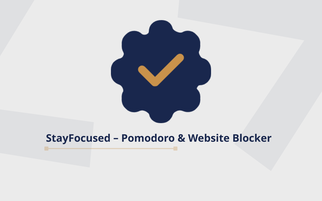 StayFocused – Pomodoro & Website Blocker - Screenshot 3 showing product features and functionality