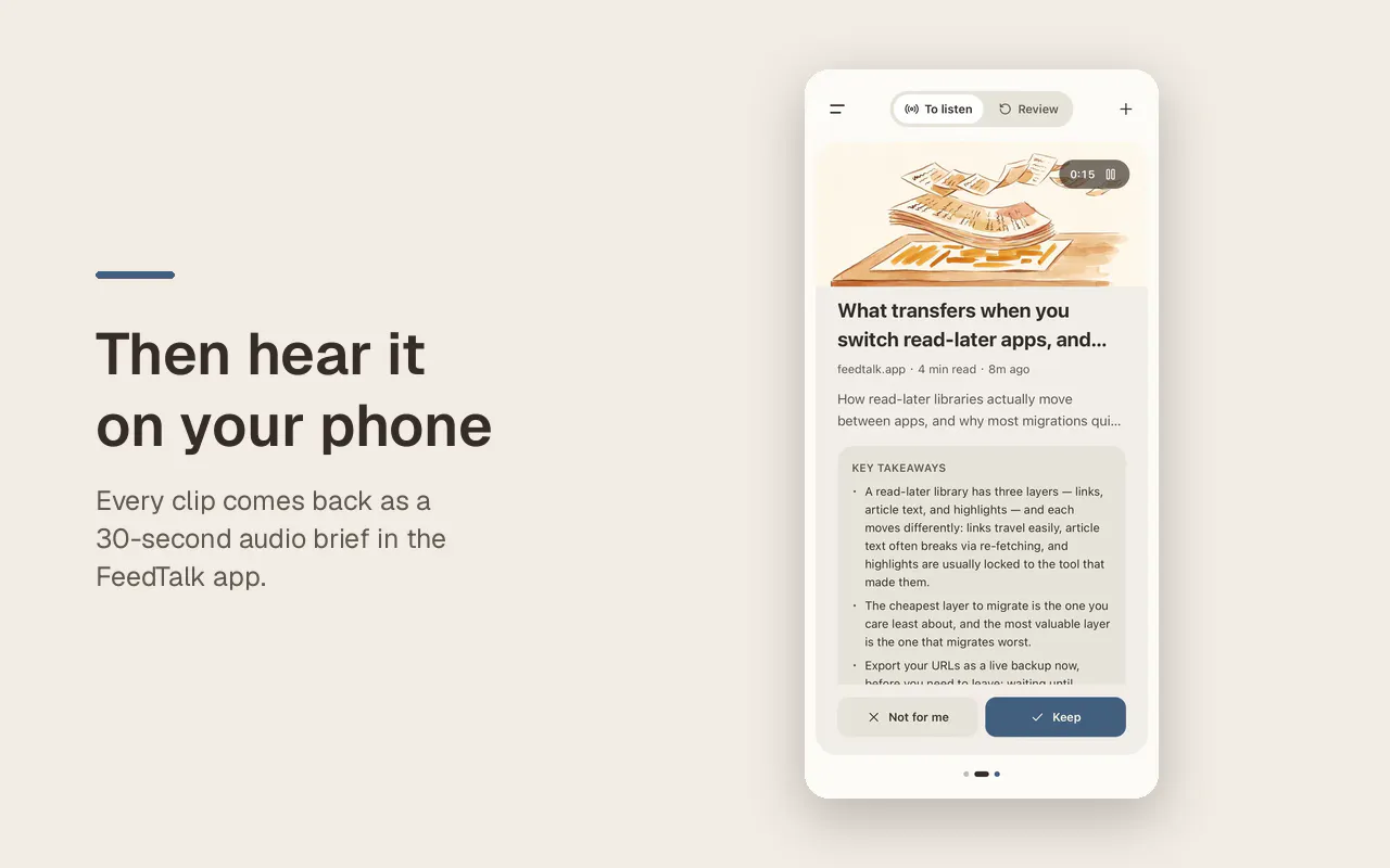 FeedTalk gallery image