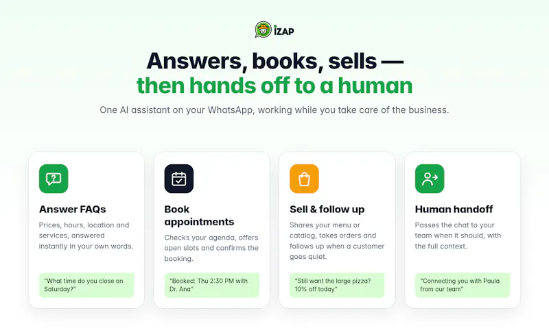 iZap screenshot 2