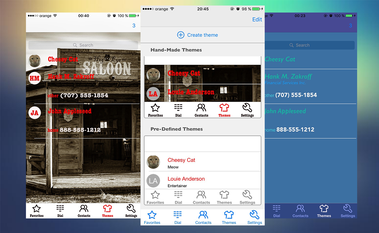 Contacts 2.0 for iPhone (pre-launch)