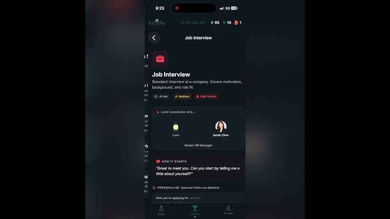 Lucidly — Finally say what you mean. screenshot 1 (video preview)