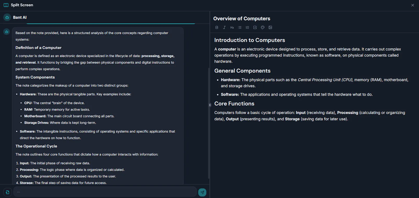 Bant workspace Ai screenshot 6