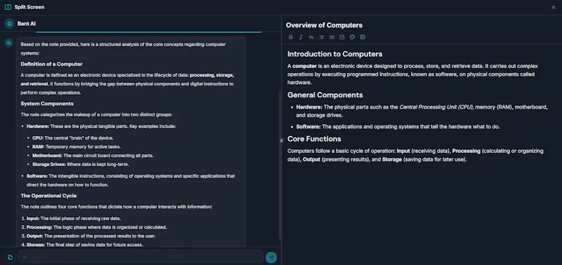 Bant workspace Ai screenshot 6