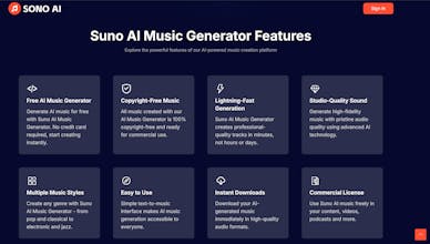 Suno AI Music Generator gallery image