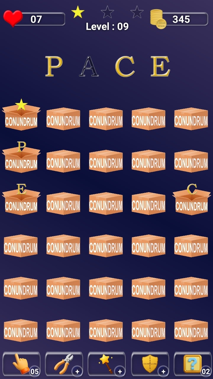 CONUNDRUM - Screenshot 4 showing product features and functionality