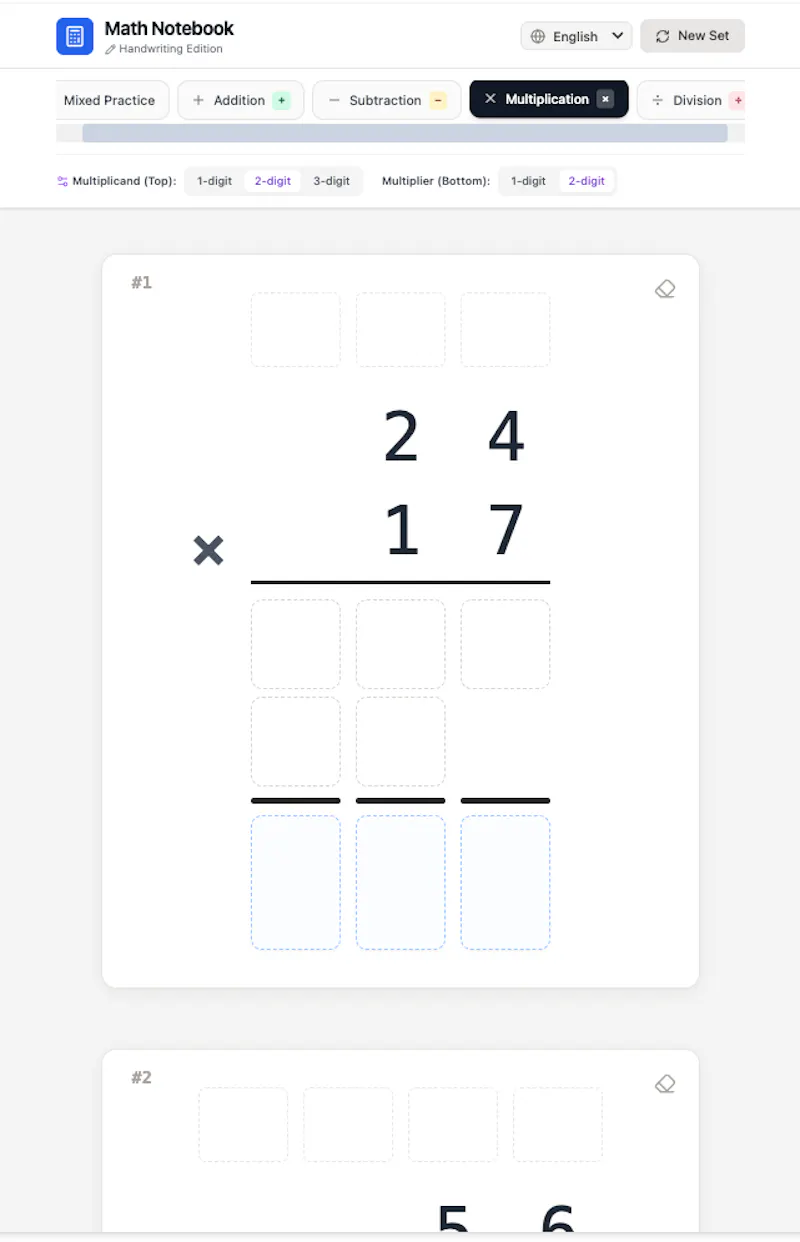 Math Notebook screenshot 3