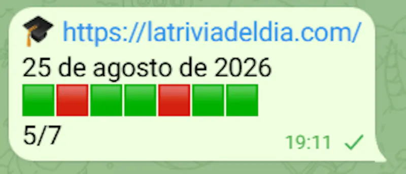 ¡La trivia del día! screenshot 6