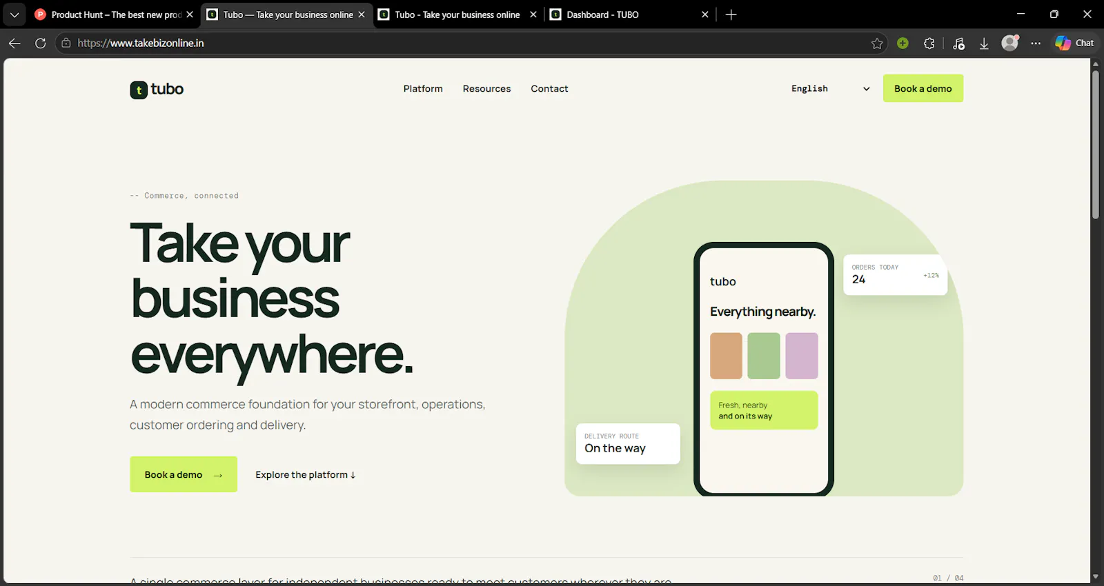 Take your business Online screenshot 1